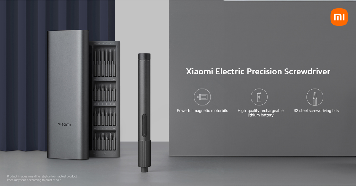 Make every fix easy and efficient! Smart, sleek, and ready to tackle any tiny screw with power with the Mi Electric Precision Screwdriver. 🪛

#Screwdriver #Portable #Gadget