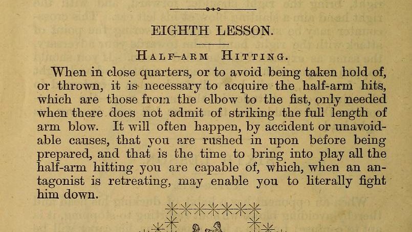 From "The Complete Handbook of Boxing and Wrestling (1878)"