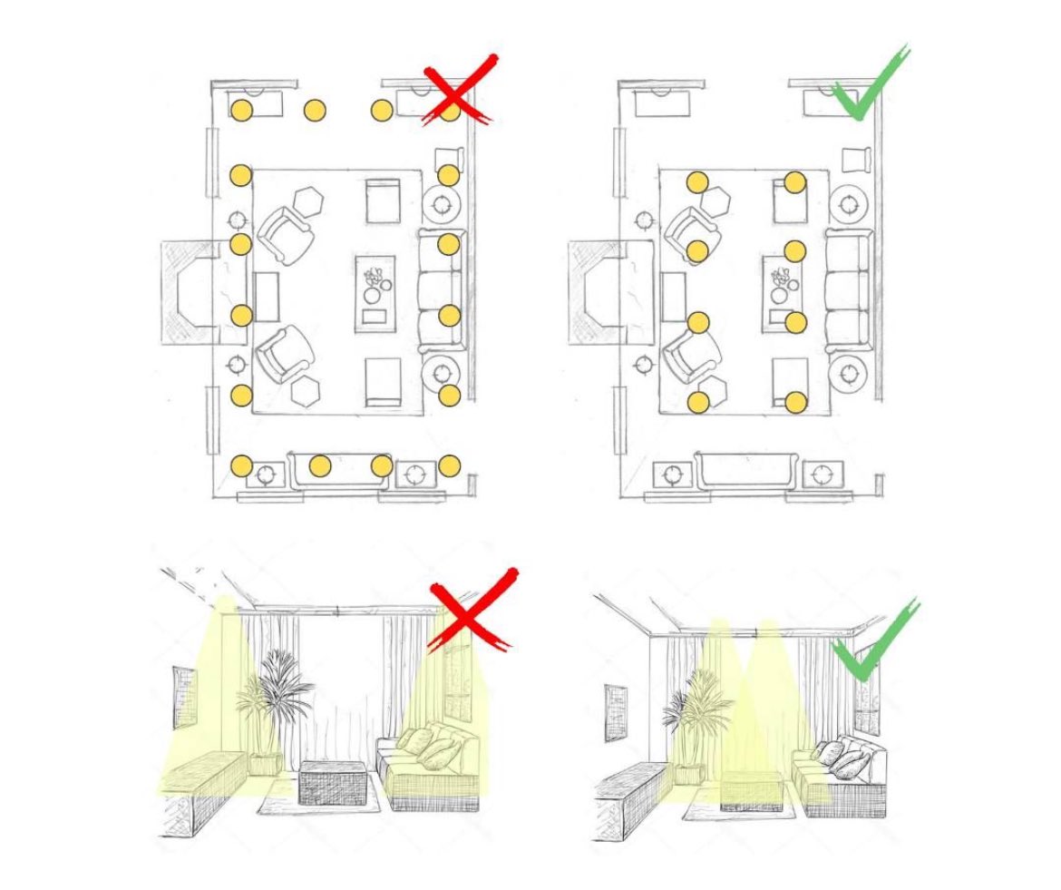 Designer_MA1's tweet image. الاضاءة سر من اسرار التصميم الناجح!✨

الاضاءة الخافته للراحه والاسترخاء 🕯️

الاضاءة المركزة لتسليط الضوء على العناصر الجمالية مثل اللوحات 🌁

الاضاءة العامة للتركيز والانتاجية واستخدمها مثلاً في المطبخ والمكاتب💡

الاضاءة الطبيعية هدية من الطبيعية احرص على استغلالها بالنوافذ 🔆