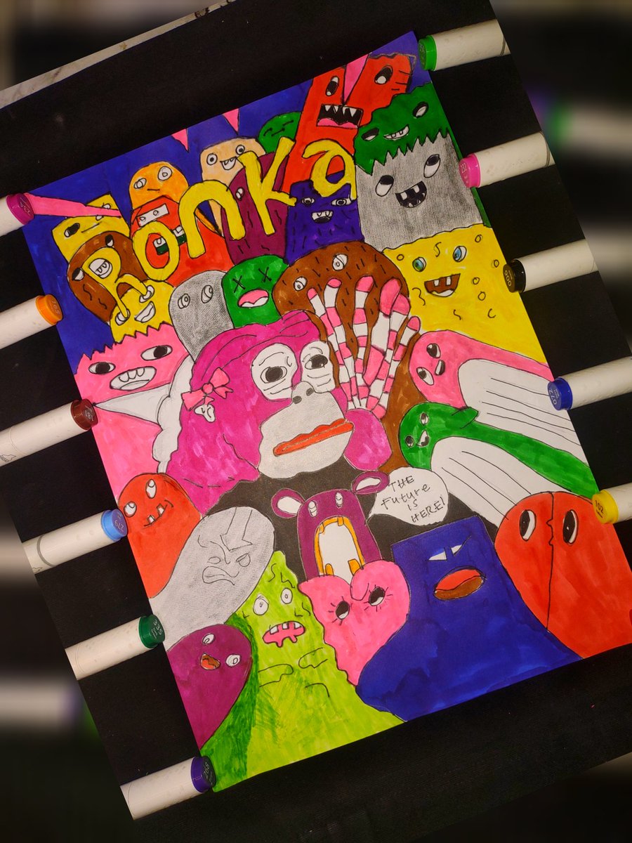 AMBASSADOR73822's tweet photo. @RonkaOnRon Artwork done with full details and energy @RonkaOnRon i believe the team love it. For who wanna get #Ronka the CA is below. LFG @RonkaOnRon
#Ronka
CA : 0xe674d60f860758b1820f683f8728ae69dc5dfc0e https://t.co/XmgCiHrYYv