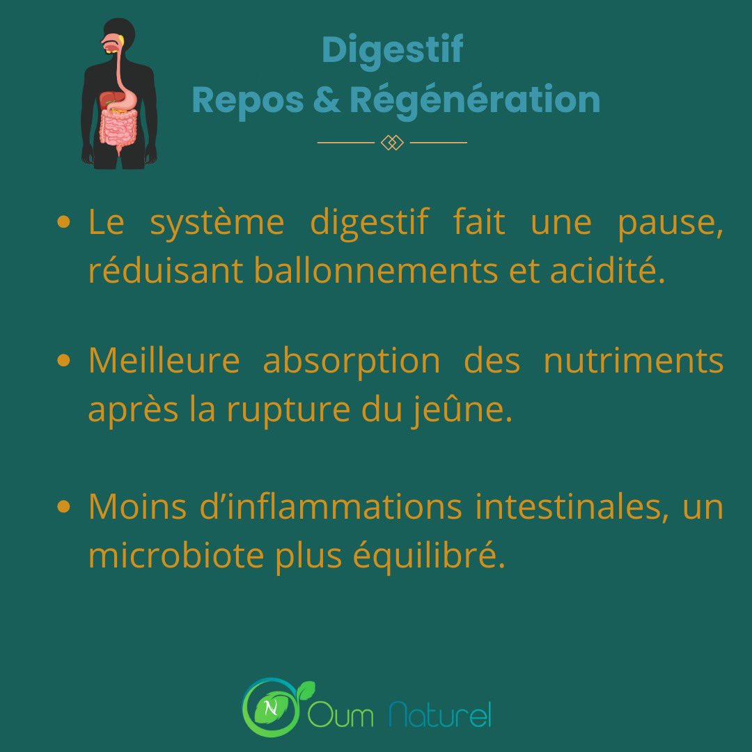 OumNaturel's tweet photo. Et si le jeûne du mois de Ramadan était le RESET dont ton corps avait besoin ? ✨

Jeuner est un véritable BOOST pour ton organisme !  Pendant que tu ne manges pas, ton corps travaille en silence pour se régénérer, se purifier et s’améliorer. https://t.co/7fBQl7Mu6f