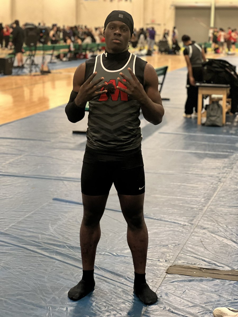 Congratulations to Victor Afolabi as he finished 2nd in the Boys 55m dash with a time of 6.60 at the 5C indoor track &amp; field regional championships. 🏃🏿‍♂️💨💨<a href="/matoacahsathlet/">Matoaca Athletics</a>  <a href="/MHS_Warriors_FB/">MatoacaWarriorsFB</a> <a href="/CoachStoots/">Coach Stoots</a> <a href="/ElizabethSBaber/">Elizabeth Baber</a>