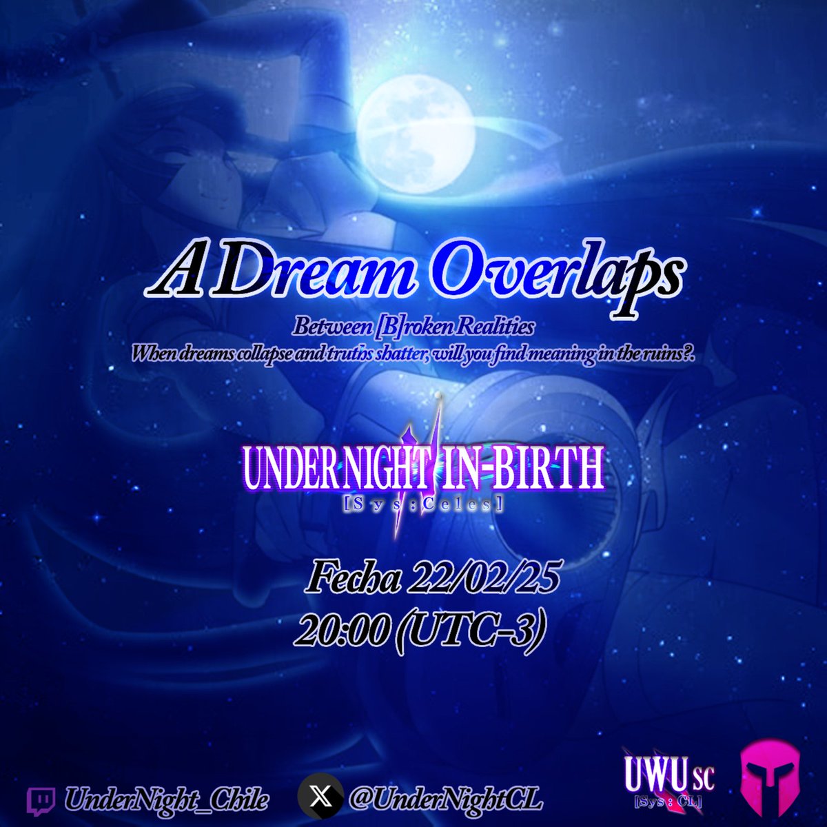BBO (@bbo_b2) on Twitter photo ¡Hola a todos!
Acá BBO. Hoy los invito a participar en la segunda edición de "A Dream Overlaps🌙".
Países: 🇨🇱🇦🇷🇵🇪🇧🇷
📅Fecha: Sábado 22 de febrero, 20:00 (UTC-3)
PD: Agradecimientos a <a href="/anxietyyy23/">Anxiety 不安</a> por los $50 base que tendra el torneo
↘️Link Bellow↙️ ¡Hola a todos!
Acá BBO. Hoy los invito a participar en la segunda edición de "A Dream Overlaps🌙".
Países: 🇨🇱🇦🇷🇵🇪🇧🇷
📅Fecha: Sábado 22 de febrero, 20:00 (UTC-3)
PD: Agradecimientos a <a href="/anxietyyy23/">Anxiety 不安</a> por los $50 base que tendra el torneo
↘️Link Bellow↙️