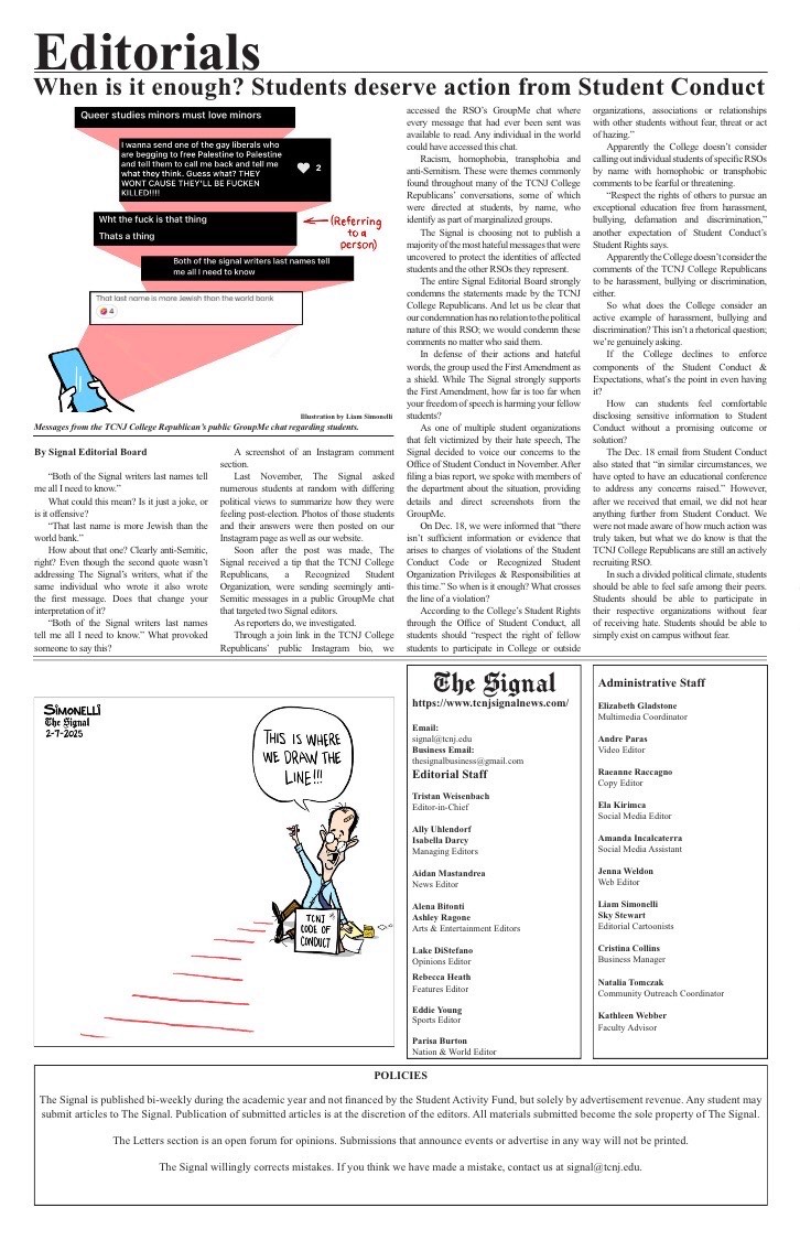 In <a href="/tcnjsignal/">The Signal</a> (2/7/2025)