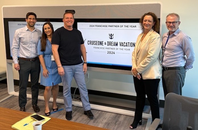 We are beyond thrilled to share that our Dream Vacations and CruiseOne franchise brands have been named the 2024 Franchise Partner of the Year by both Celebrity Cruises and Royal Caribbean. This recognition reflects the amazing work of our headquarters staff and network of