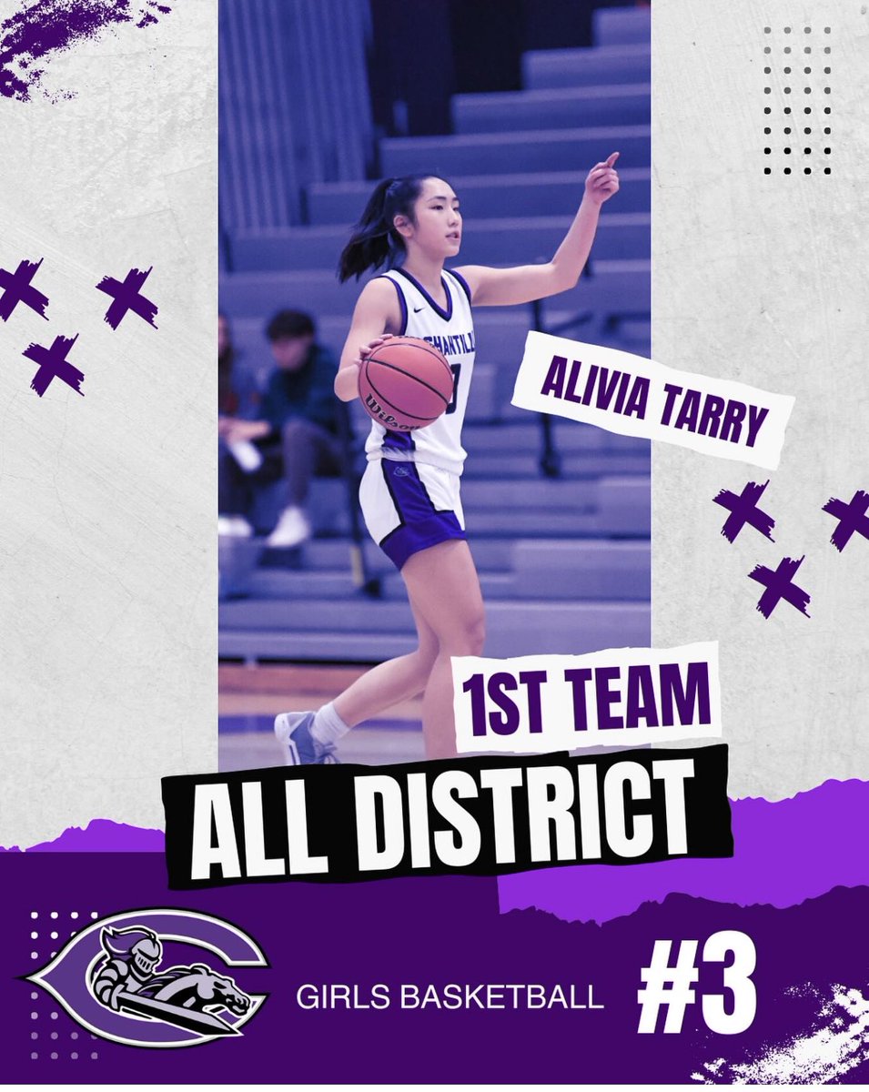 Congratulations <a href="/alivia_t2026/">Alivia Tarry</a> on being named 1st team all-district!