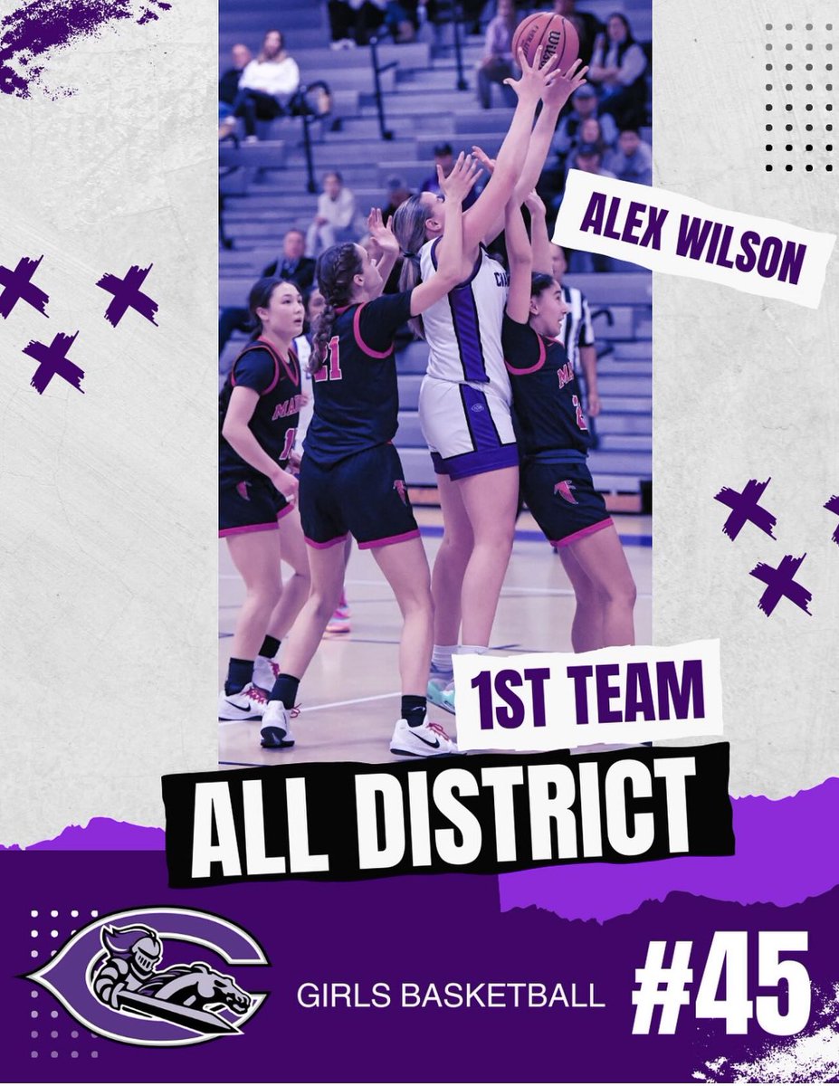 Congratulations <a href="/xbballin45/">Alexandra Wilson</a> on being named 1st team all-district!