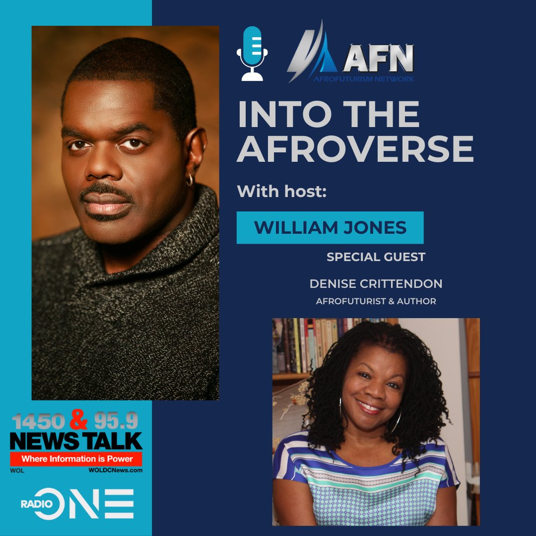 AfroFuturismNet's tweet image. WE ARE BACK! #intotheafoverse has returned! With special guest @denicrittendon! Go to youtube.com/watch?v=gEozu4… remember to like and subscribe. #afrofuturism #blackauthors #scifi #fantasy #indieauthor