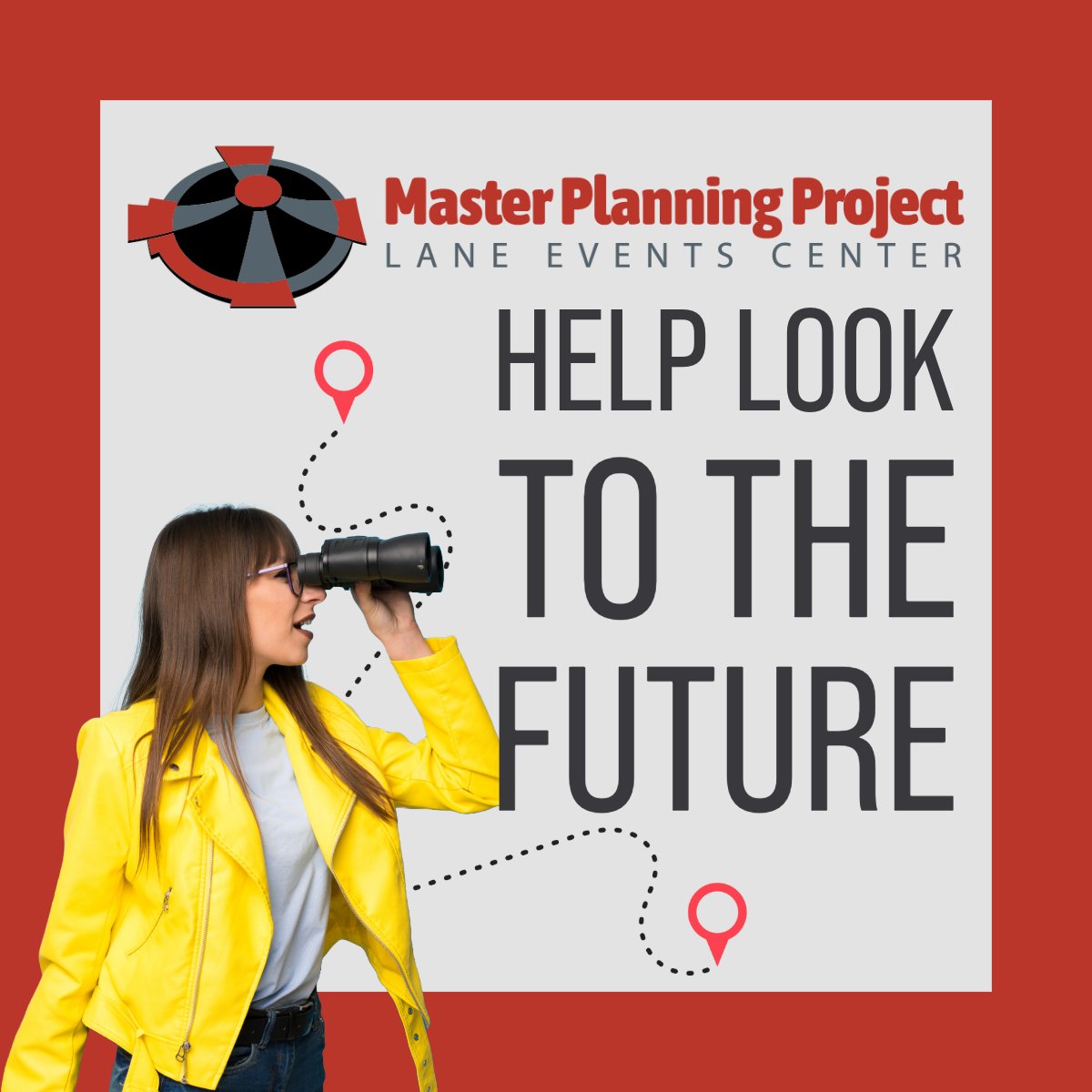 We are updating the 𝗟𝗮𝗻𝗲 𝗘𝘃𝗲𝗻𝘁𝘀 𝗖𝗲𝗻𝘁𝗲𝗿 𝗠𝗮𝘀𝘁𝗲𝗿 𝗣𝗹𝗮𝗻 to guide investments for the next 10–20 years, and 𝘄𝗲 𝘄𝗮𝗻𝘁 𝘁𝗼 𝗵𝗲𝗮𝗿 𝗳𝗿𝗼𝗺 𝘆𝗼𝘂! 

📢 𝗧𝗮𝗸𝗲 𝘁𝗵𝗲 𝘀𝘂𝗿𝘃𝗲𝘆 𝗮𝘁 LECMasterPlan.org 𝗯𝘆 𝗙𝗲𝗯. 𝟮𝟰