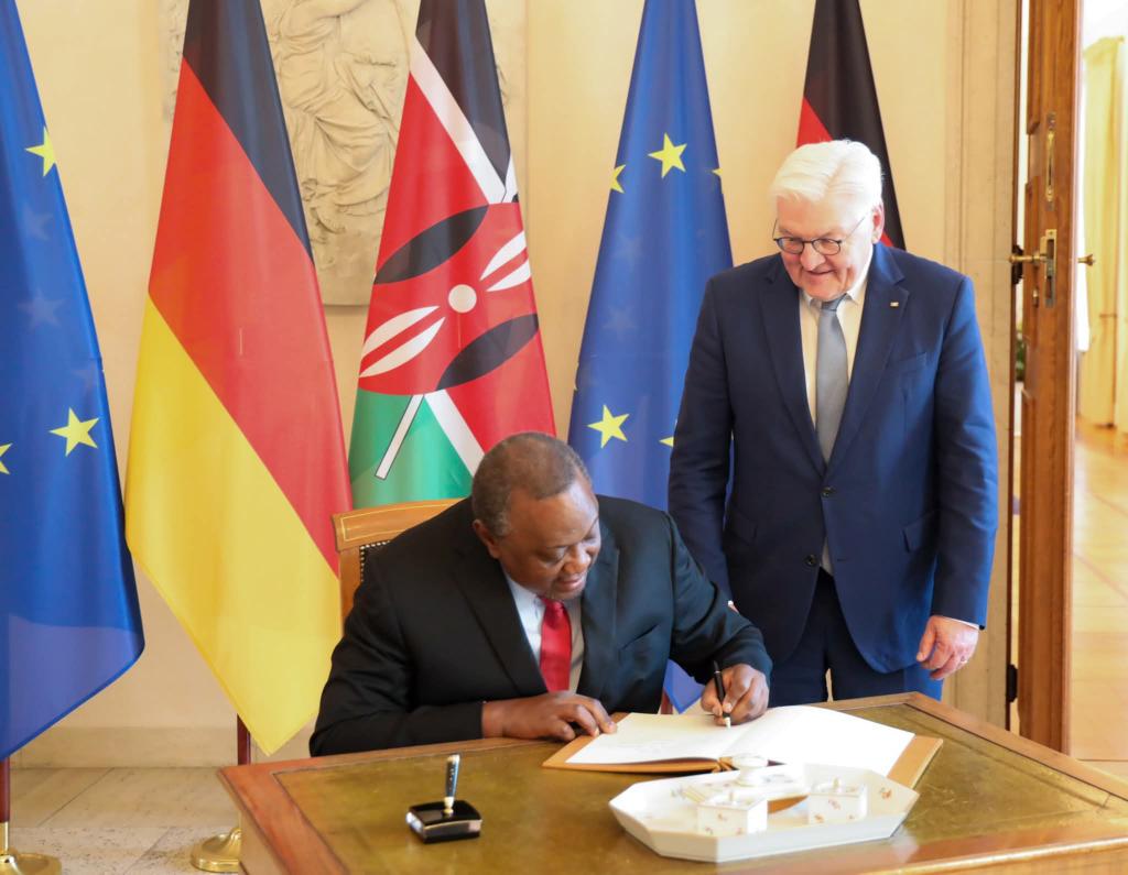 Son of Ngina is in Germany,

And has met President, Walter Steinmeier

For a moment there, it escaped me that German had a Prezo

We're used to Chancellor Olaf Scholz 

Nikama ukiulizwa VP wa Uganda, unamjua? 😅

Zidi kupona Rais, 2027 we need you to rally Murima 

The Luos you