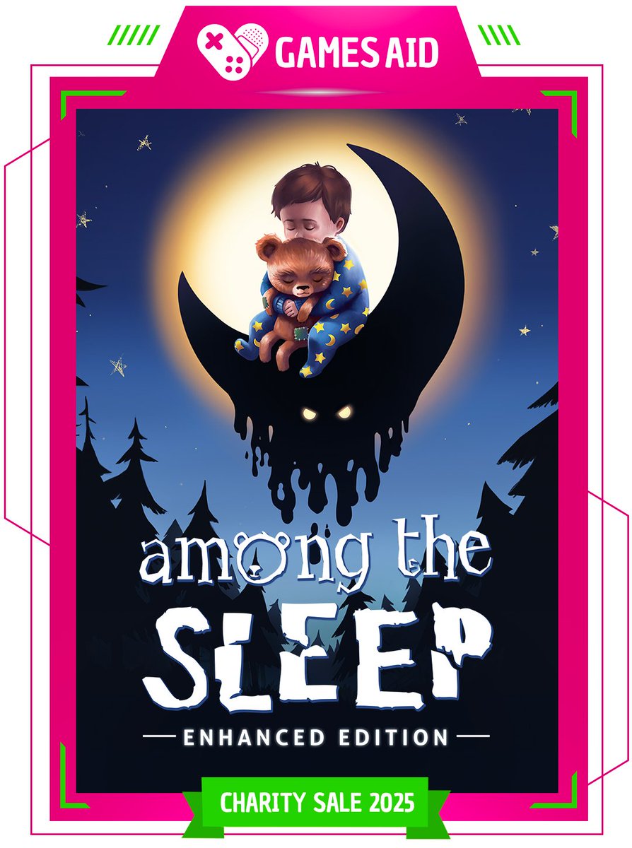 Among the Sleep will be part of the <a href="/GamesAid/">Games Aid</a> Charity Sale! 

The GamesAid Steam Sale 2025 - From Feb 24th to March 3rd

Portion of sales will be going towards their supported charities ❤️