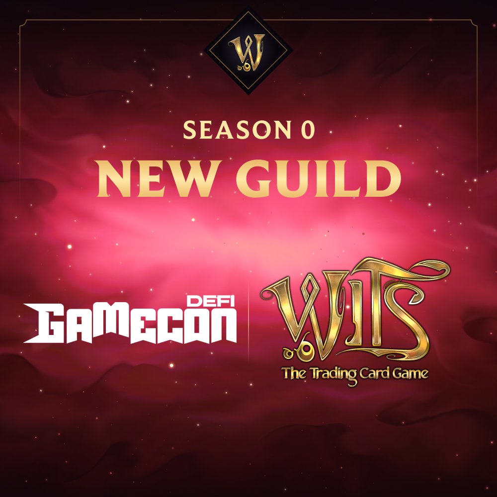 What Is This Sorcery (@wits_tcg) on Twitter photo ๐จ New Guild!๐จ
Weโre excited to welcome DeFi Game Con into the WITS Gaming Guild Program for Season 0! ๐ฎ๐ฅ
<a href="/DefiGameCon/">DeFi GameCon.2024</a> and <a href="/that_techieboy/">Feezy๐บ(โ๏ธ๐)</a> are bringing skilled players, top-tier strategy, and competitive energy into the WITS ecosystem. With Season 0 leaderboard rewards, ๐จ New Guild!๐จ
Weโre excited to welcome DeFi Game Con into the WITS Gaming Guild Program for Season 0! ๐ฎ๐ฅ
<a href="/DefiGameCon/">DeFi GameCon.2024</a> and <a href="/that_techieboy/">Feezy๐บ(โ๏ธ๐)</a> are bringing skilled players, top-tier strategy, and competitive energy into the WITS ecosystem. With Season 0 leaderboard rewards,