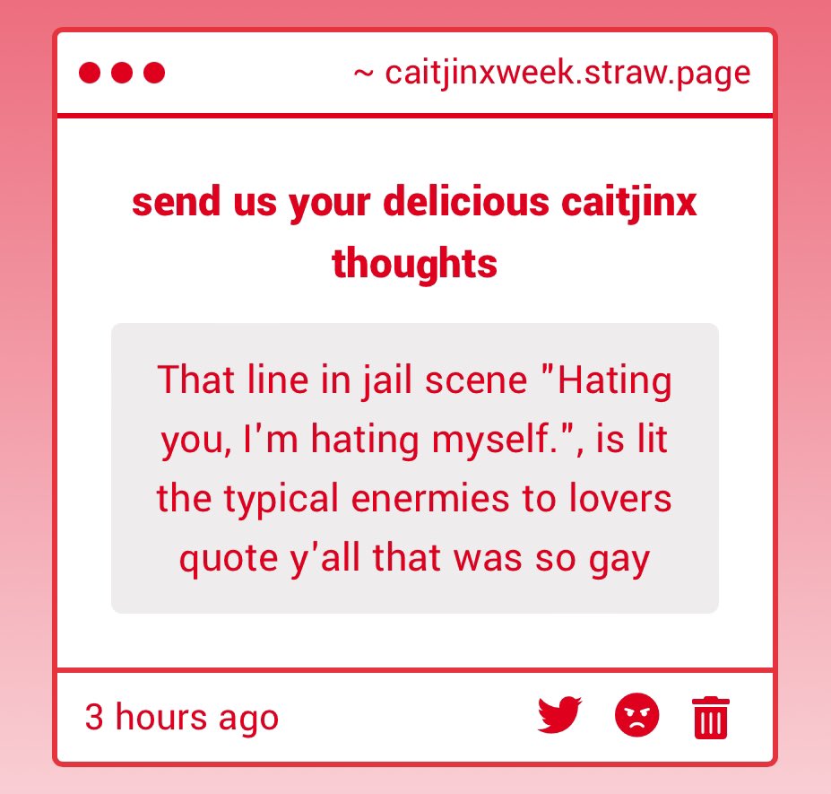 caitjinxweek's tweet image. This whole scene had so many good moments! “Hating you, I’ve hated myself” and “I didn’t know your mom was there.” Ugh!