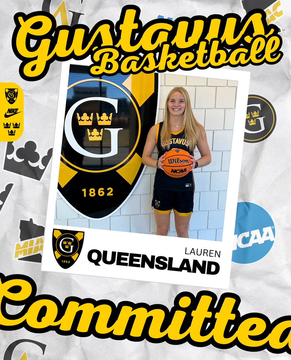 I am excited to announce my commitment to further my academic and basketball career at Gustavus Adolphus College! Thank you to all of my family, coaches, and teammates for helping me get this far! Go gusties! 💛