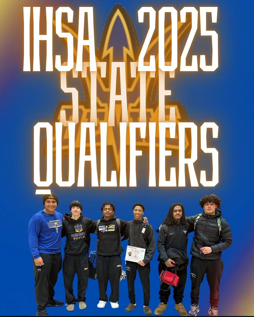 Big shoutout to my teammates for qualifying alongside me on our journey to an Illinois state title. See you in Champaign!