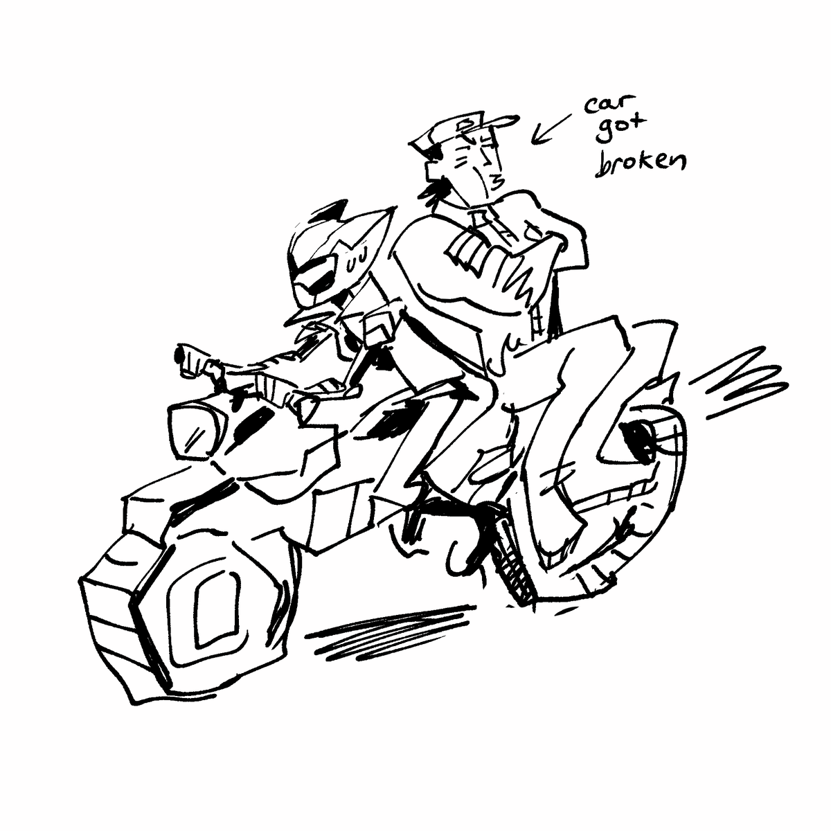 more motorcity stuff bc ofc (no burners au) 