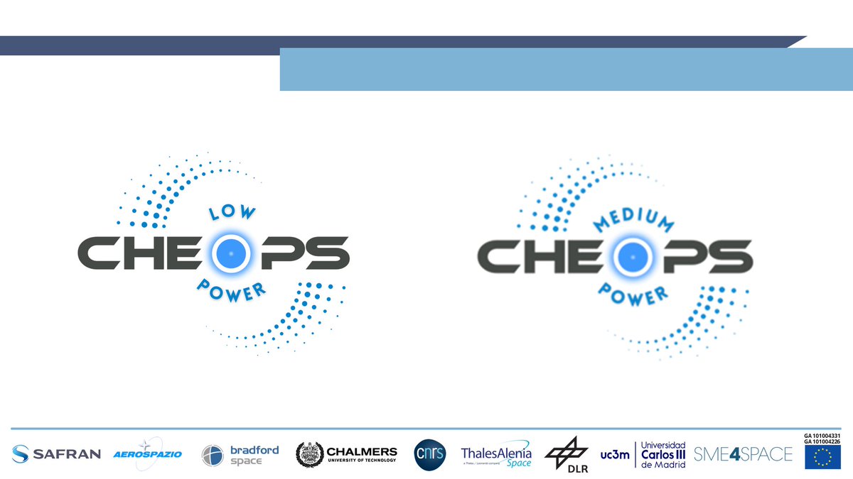 Discover the latest in affordable #HallEffectThruster #ElectricPropulsionSystems for #newspace satellites at the <a href="/CheopsL/">CHEOPS_LP</a>  &amp; <a href="/CheopsM/">CHEOPS_MP</a>  projects' joint final dissemination event.
📅 March 25th, 2025
🕙 10:30 - 18:00 (CET)
📌 Digital Village (Paris)
✏️ ti.to/sme4space/h202…