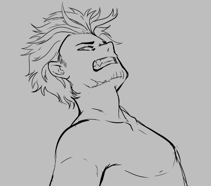 thePsychoGhost's tweet photo. Maybe I should make the main character of my story fully human... 👀🤔 https://t.co/JIDDW1wAwU