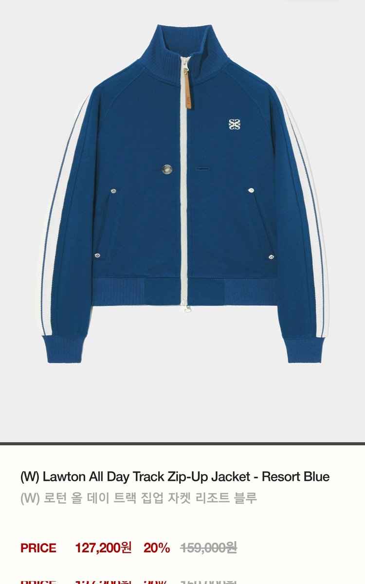 kickflip_item's tweet photo. 📍250215 [동화]

Lawton All Day Track Zip-Up Jacket - Resort Blue

127,200 ₩

https://t.co/LxnfniUboT https://t.co/rm6pRn5Chr
