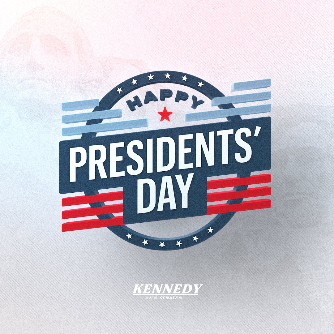On Presidents’ Day, Americans honor the great leaders we’ve had. 

May our nation continue to be a beacon of freedom and hope for the world.