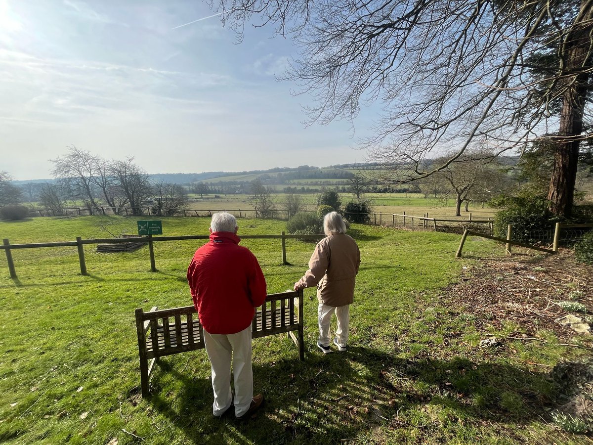 Enjoying a lovely walk in our fabulous grounds 🥰💚
#outdoors #Countryside #Bucks #carehomes 
<a href="/OomphWellness/">PCS Wellness & Activities</a> <a href="/ForestHealthLtd/">Forest Healthcare</a>