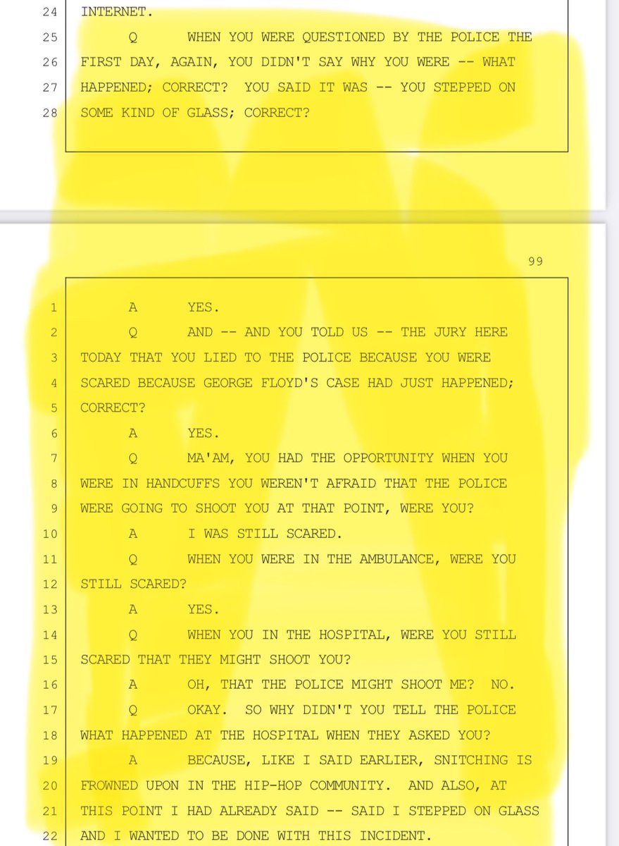 MsKayKayX's tweet image. I didn’t want them to kill any of us or shoot any of us, so I just said I stepped on glass. #InHerWords #Megan 

Posting every single day…SHE LIED.

#FreeTory #JusticeForTory #Lies #FactsMatter #TruthMatters #FreeToryLanez