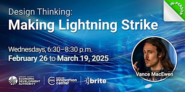 MDinnovates's tweet image. Take Your #ProbleSolving to the Next Level!

Don’t wait for inspiration to strike—learn how to create it. Join #DesignThinking: Making Lightning Strike, a four-week interactive seminar starting February 26.bit.ly/413wsHs