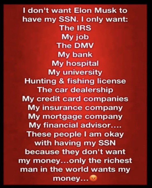 mymomcare's tweet image. You mean like these agencies that rummage thru it every damn day??