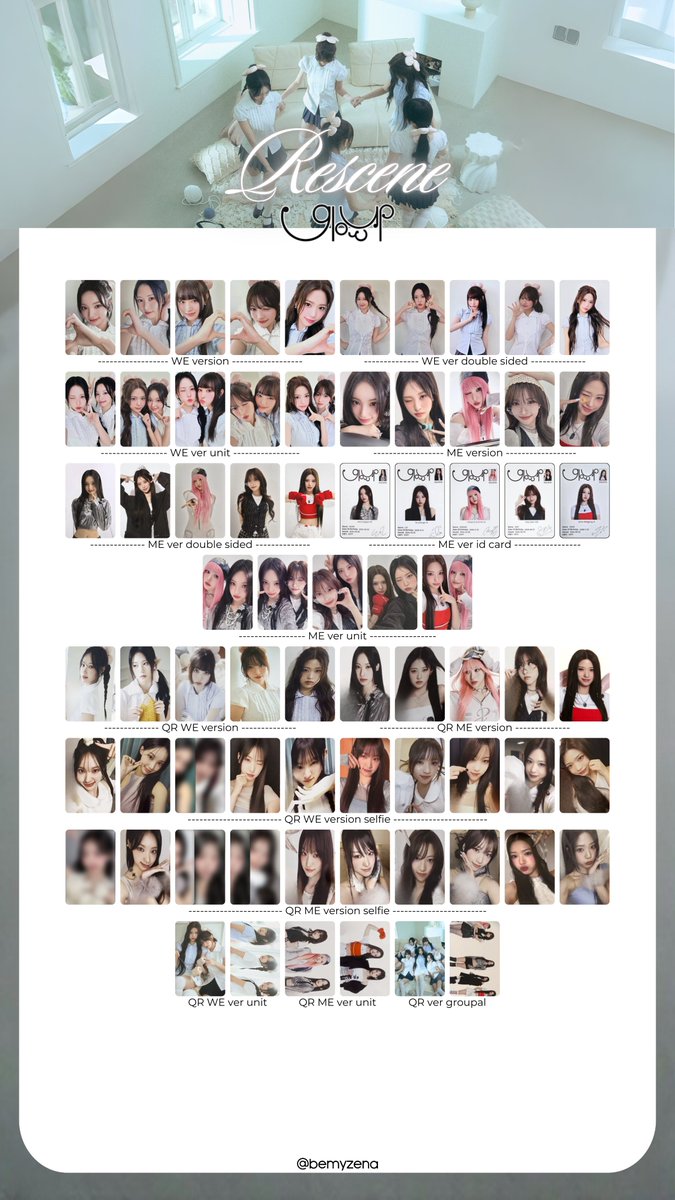 当選者 Up 3/29 Glow RESCENE MAKESTAR ウォニ