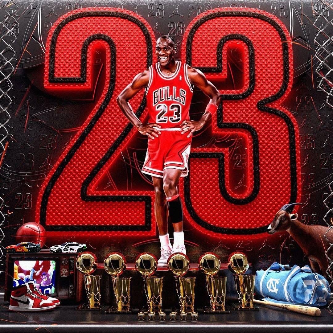 ninjaparade's tweet image. On this day the “real” GOAT was born. 

Don’t @ me with LeBron being in the same conversation. We all know the boy would have cried if the Pistons made LeBron rules and quit the league.