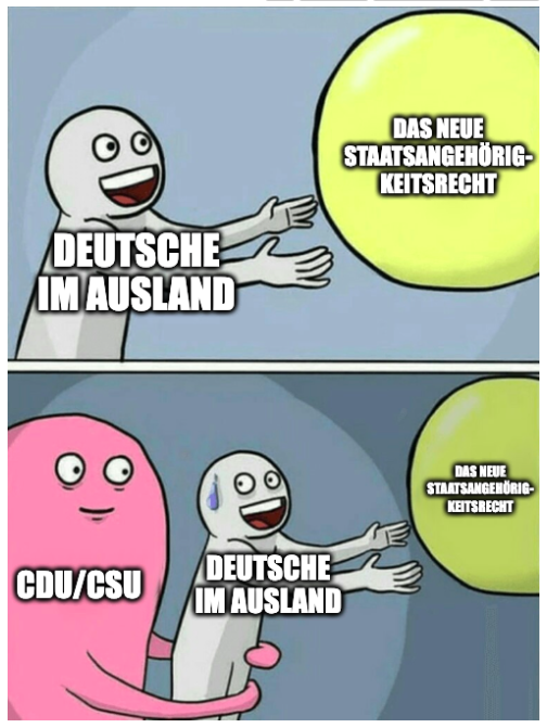 spdinternation's tweet photo. Früher mussten #DeutscheImAusland das sogenannte "Beibehaltungsverfahren" durchlaufen, um außerhalb der EU eine weitere #Staatsbürgerschaft anzunehmen. Nach der #Bundestagswahl2025📷 droht mit #CDU und #CSU ein Comeback dieses bürokratischen Irrsinns, den die #SPD beendet hat.🤦 https://t.co/nVkS9c5rwR
