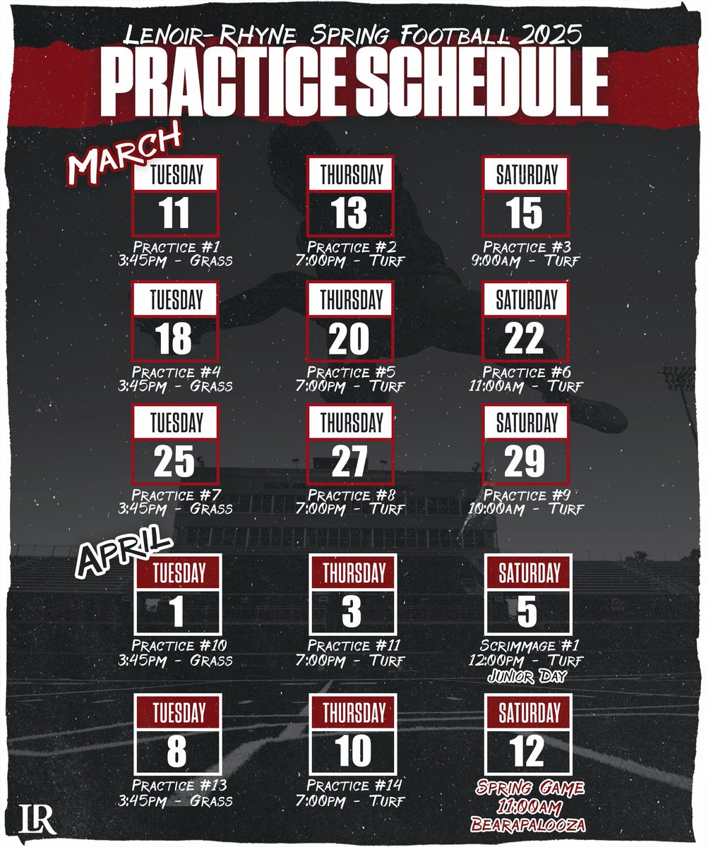 Lenoir-Rhyne Football tweet media