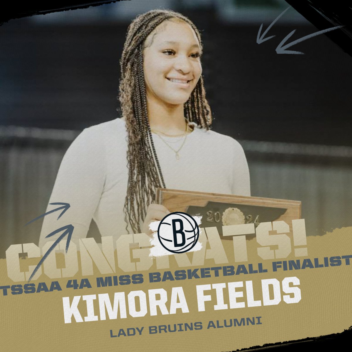 Congratulations to <a href="/ladybruin_hoops/">ladybruin_hoops</a> alumni Kimora Fields on the huge honor of being named a finalist for the TSSAA 4A Miss Basketball award! We are so proud of you! #ChampionCulture #ForestFamily