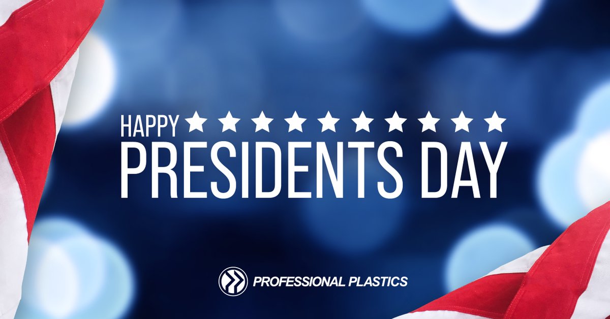 This Presidents Day, let us honor our nation’s past and present leaders. 

#PresidentsDay #TeamProPlas