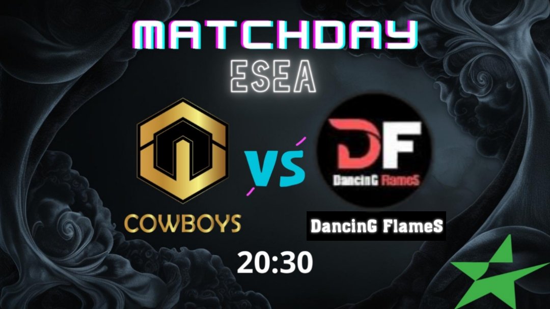 CowboysEsportss's tweet photo. 📅 MatchDay//#CS2
🎯 #DancinGFlameS
🏆 @ESEA
🎮 Roster
@MagNoX_21 ©️
@zeiTgg
@coronao_cs2
@m4loteee
@SolsonaJesus
📺https://t.co/ZQKrXgUO5S
#GoCowboys 💛🖤 https://t.co/1yGL8SALYh