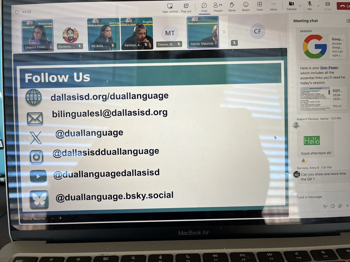 It’s a beautiful day to talk about bilingualism! <a href="/duallanguage/">Dual Language Dallas ISD</a> <a href="/DallasISDSupt/">Dr. Stephanie S. Elizalde</a> <a href="/alexmerrittedu/">Alex Merritt</a> <a href="/SangerStallions/">Alex Sanger</a>