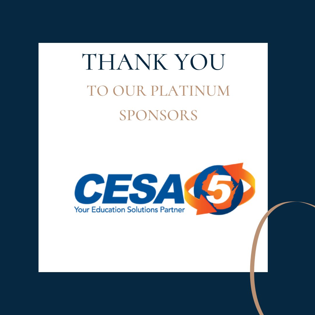 🚀 Huge THANK YOU to CESA 5, our Platinum Sponsor for #WEMTA2025!

Their support helps us empower educators &amp; advance learning through tech &amp; media. We’re grateful for this partnership &amp; excited for an amazing conference ahead! 🎉

#ThankYouCESA5 #EdTech #LibraryMedia #WEMTA