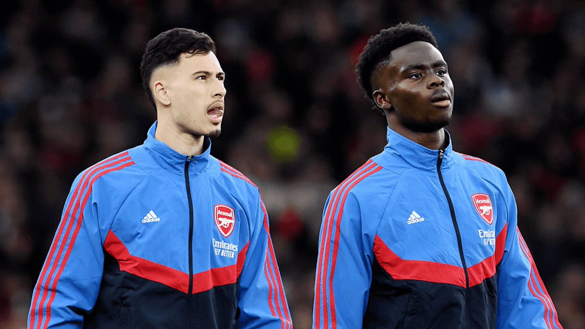 EduardoHagn's tweet photo. 🚨 JUST IN from @johncrossmirror:

Mikel Arteta is hoping to have Bukayo Saka AND Gabriel Martinelli back after the next international break. 

They could even return to face Fulham on Tuesday, April 1, to give Arsenal's run-in a huge boost after their devastating injury list. https://t.co/To2YuPAs4t