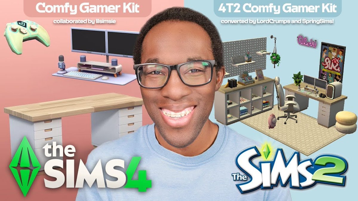 SpringSims's tweet photo. I helped convert lilsimsie’s SIMS 4 Comfy Gamer kit into The Sims 2!

I love the Comfy Gamer Kit that @lilsimsie  did with the Sims team. So @LordCrumps  and I converted it from The Sims 4 to The Sims 2! #thesims2 

https://t.co/YdraMqgdSW https://t.co/cQv1uBnjBL