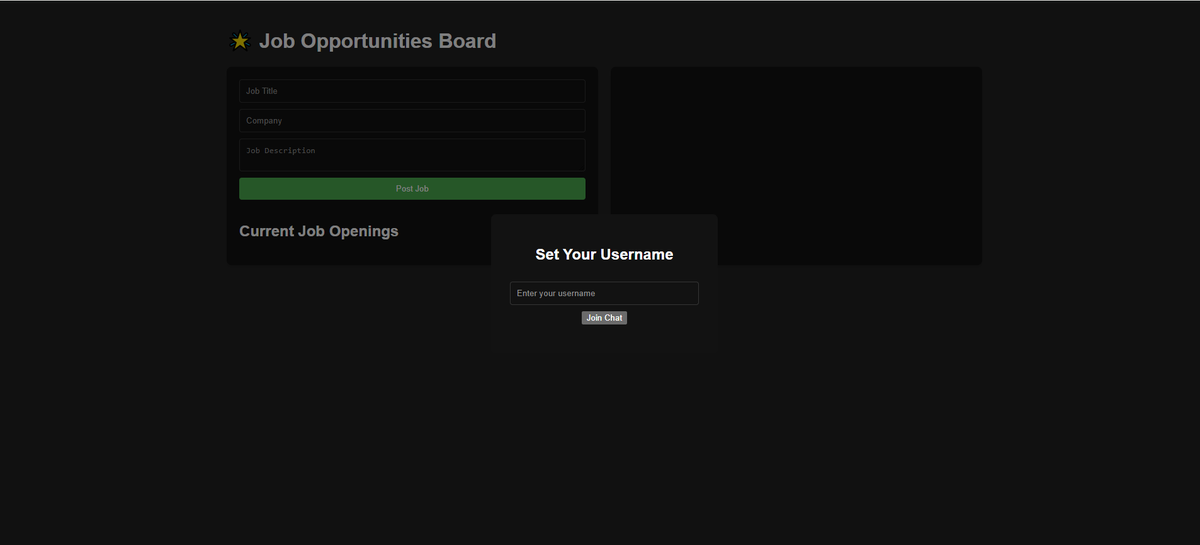bolex396's tweet photo. Just explored @ValDotTown  and built a simple Job Posting Board! 🏢📢
✅ Post job listings
✅ View current openings
✅ Real-time chat
Loved how easy &amp; fun it was to work with https://t.co/62qUgdCy0e 💡🔥
https://t.co/cxgaINHXs6
#ValTown #JobBoard #BuildInPublic #aiEngineer https://t.co/GsBUE3ikYs