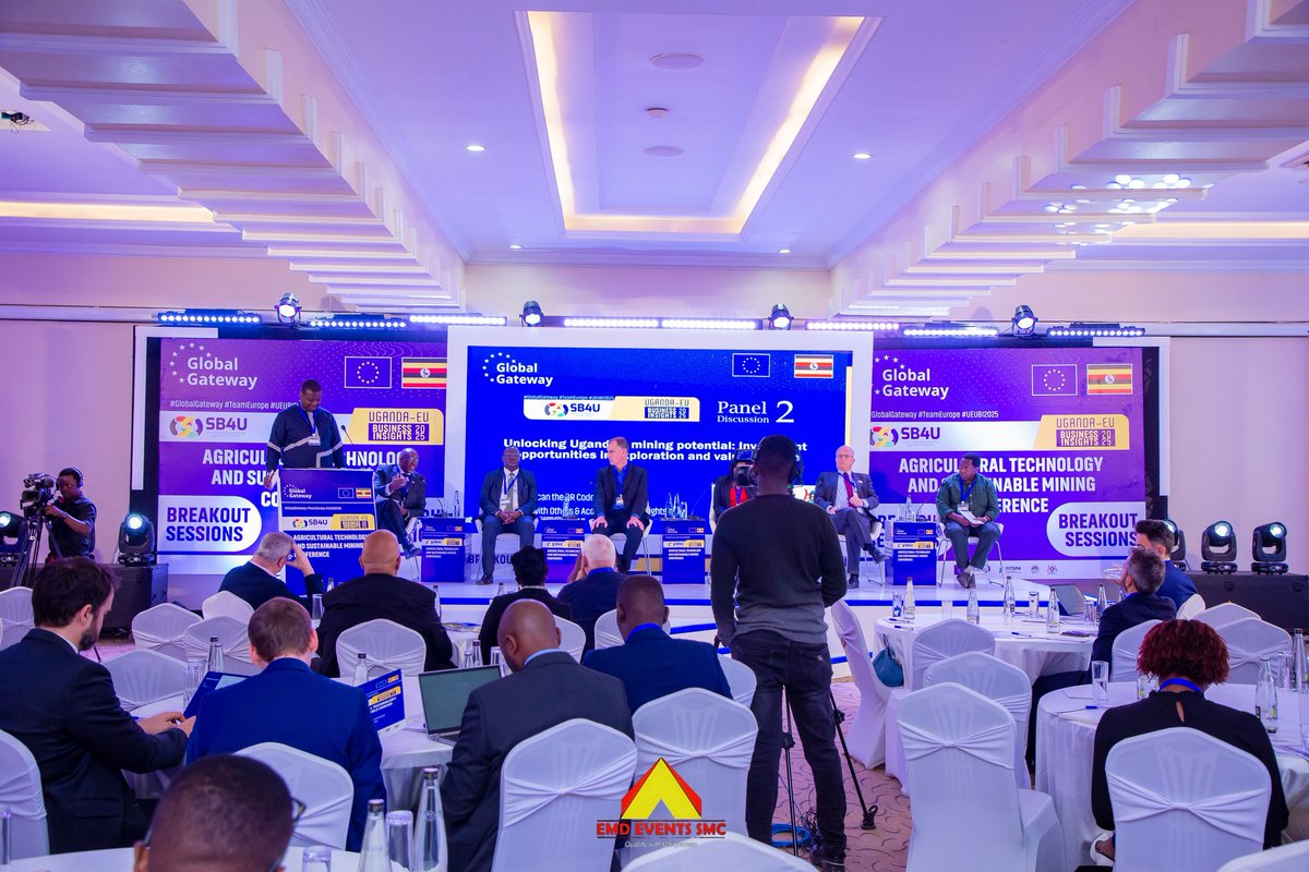 Break out sessions &amp; Deals room setup during the UGANDA -EU BUSINESS INSIGHTS 2025, Agricutural,technology and susitainable mining organized by <a href="/EUinUG/">EU in Uganda</a> at <a href="/MestilHotel/">Méstil Hotel & Residences</a> 
Event production by EMD Events Crew <a href="/EMDeventsUg/">EMD EVENTS SMC</a>