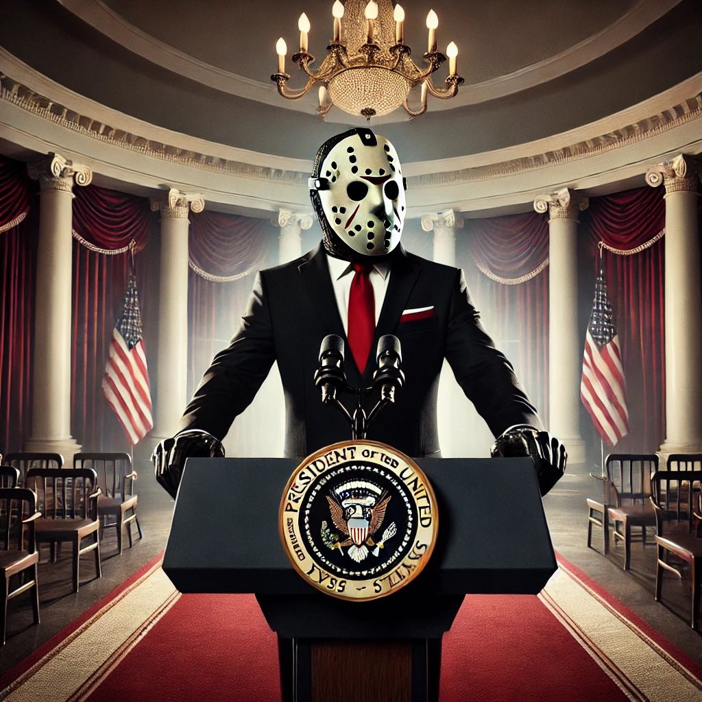 halloweenmemez's tweet photo. #PresidentsDay vibes https://t.co/N2dzHqXu2B