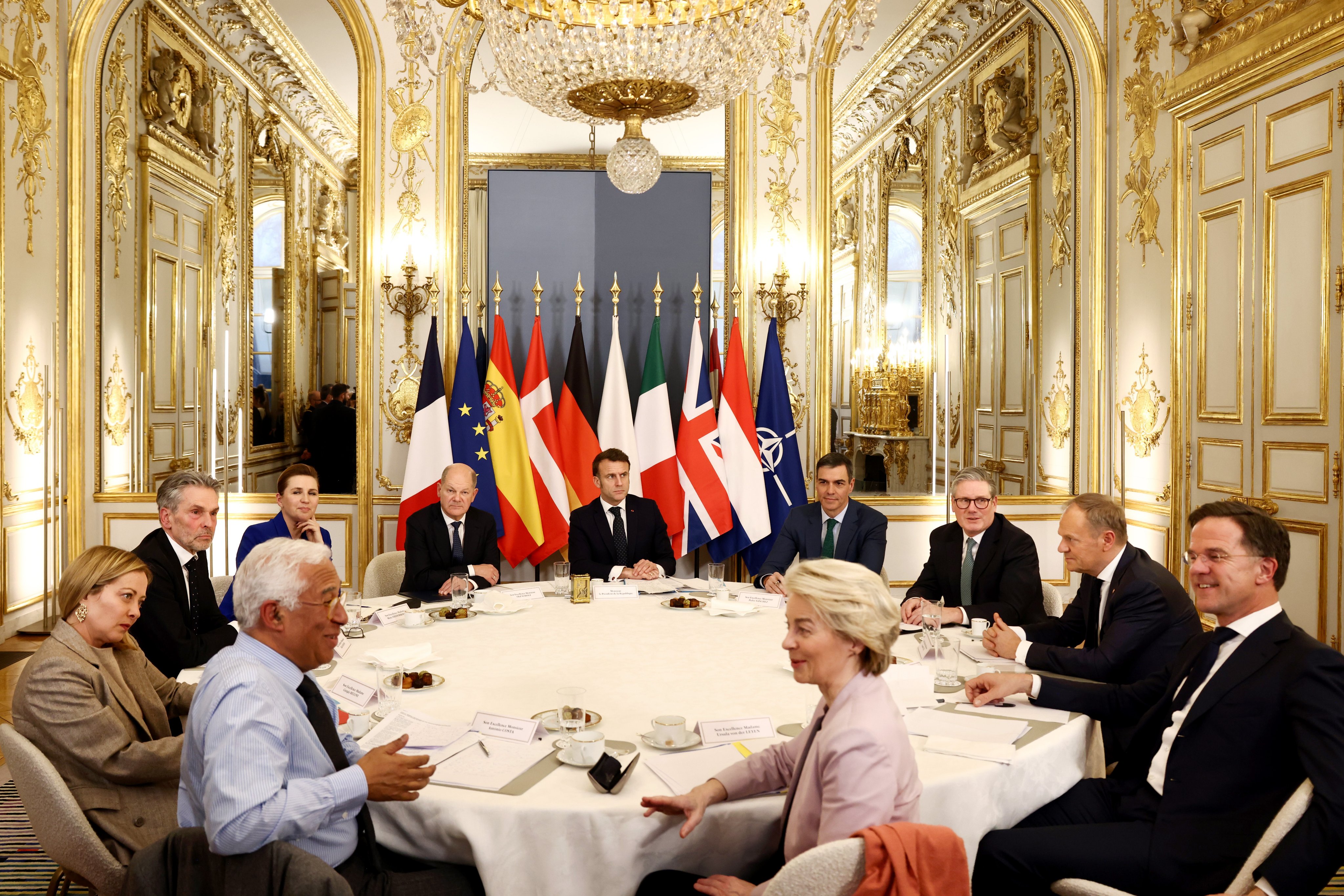 European Leaders Hold Emergency Summit Ahead of US-Russia Talks