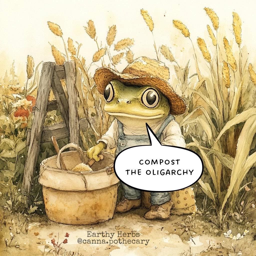 stephaniejoa's tweet photo. Compost the oligarchy https://t.co/OAPCRh5RVe