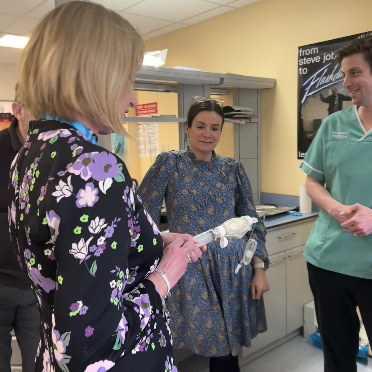 Also had the chance to showcase the OPAT innovation technology which is currently in final testing phase for some antibiotics as part of Transforming Access to Medicines (TrAMs) programme. Exciting times ahead in improving healthcare access💉 <a href="/BevanCommission/">Bevan Commission</a> <a href="/BetsiCadwaladr/">Betsi Cadwaladr</a>