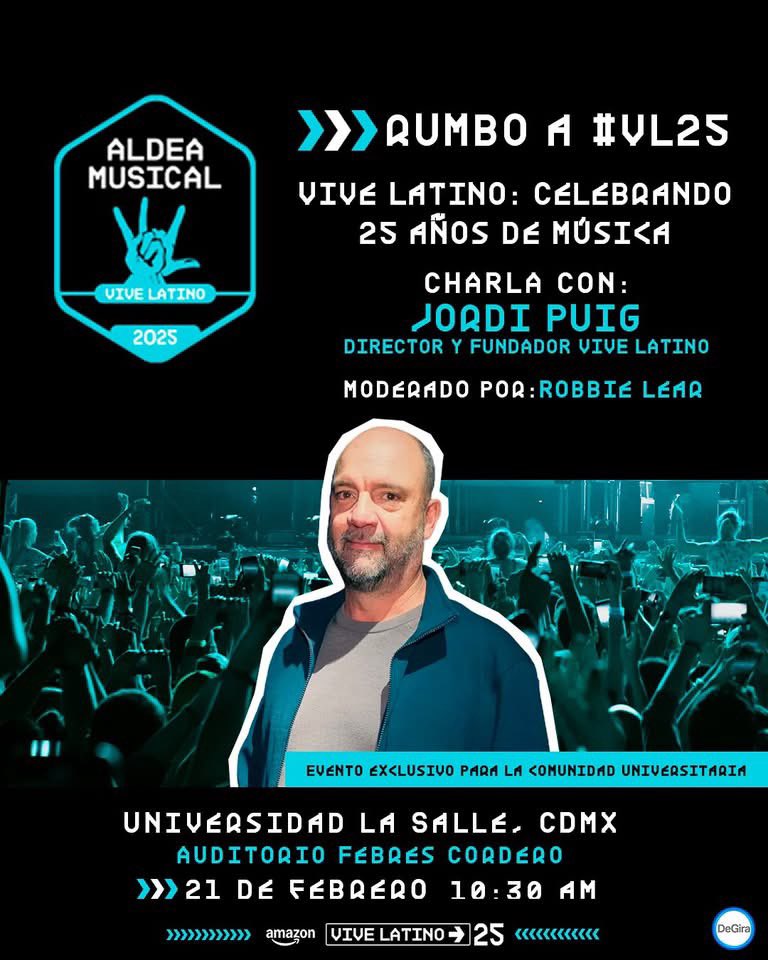 highfrequencym's tweet photo. 🎶 La #AldeaMusicalVL está por comenzar y trae conferencias imperdibles en varias universidades. 🎤
Expertos de la industria compartirán consejos clave sobre música, ¡exclusivo para estudiantes! 📚✨
Mantente atento a las redes de @vivelatino y @AldeaMusicalVL.
#VL25 https://t.co/L6f3uT9E40
