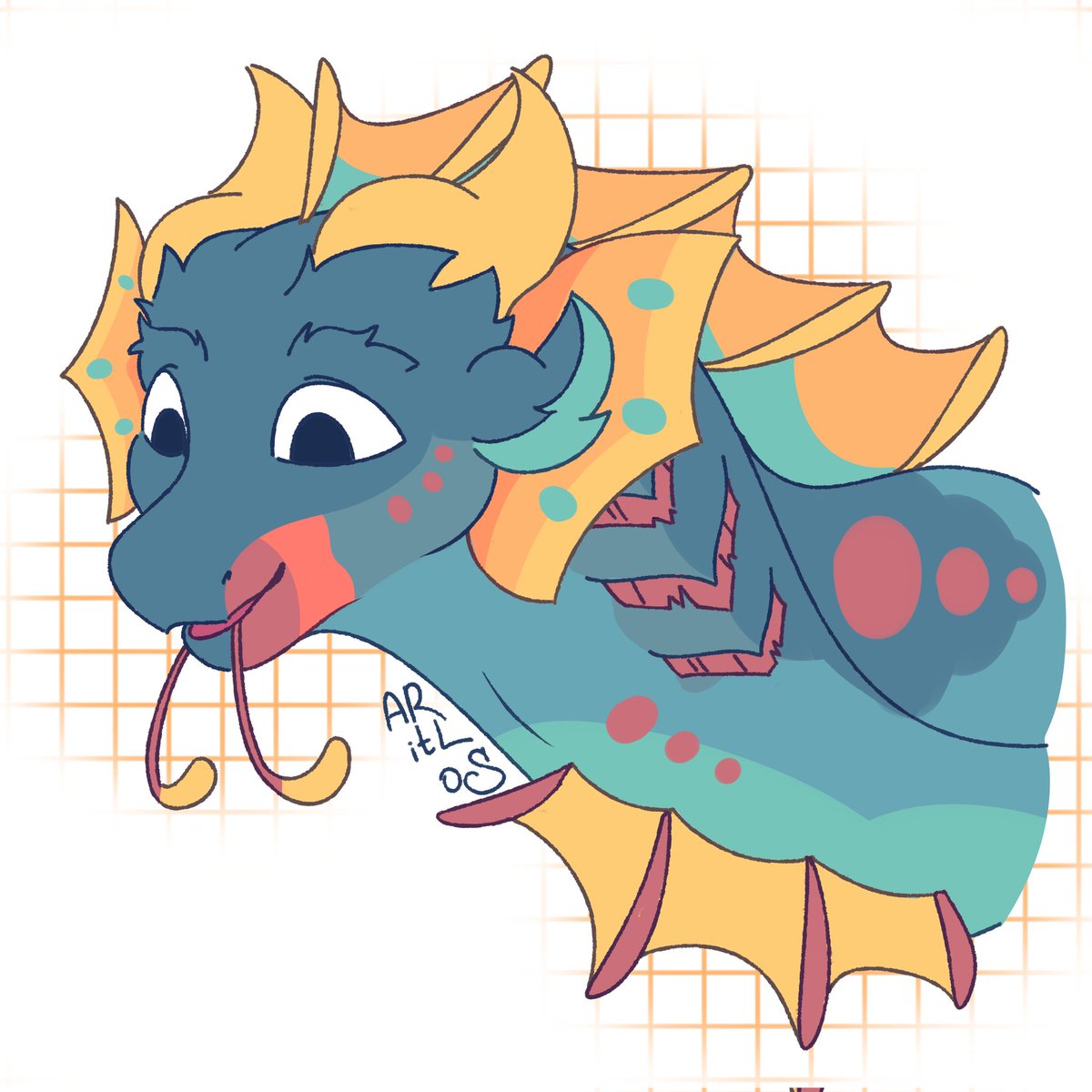 d_rat_on's tweet photo. Oh, hi...

#art #digitalart #wof #wingsoffire #wofoc #wingsoffireoc #dragon #wofdragon #wingsoffiredragon https://t.co/izxjspavuf