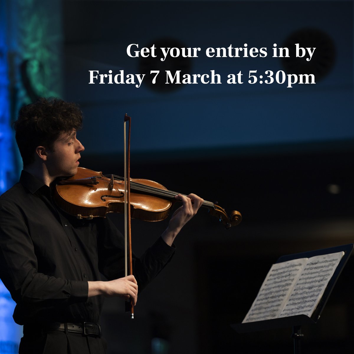 The entry deadline for Summer Feis is fast approaching! 

Feis Ceoil's solo, ensemble, and adult choir competitions will all take place at All Hallows DCU in June. 
Submit your entry before Friday 7th March at 5:30pm on our website
 #feisceoil2025