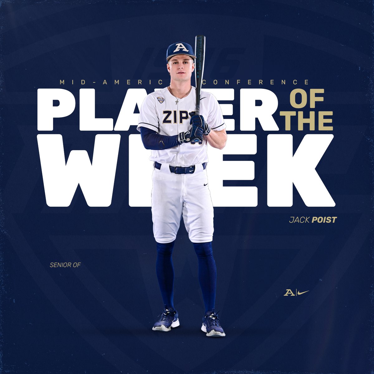Congrats to Jack for being named the MAC Player of the Week‼️

🗞️ tinyurl.com/27bxc7rs

#GoZips 🦘