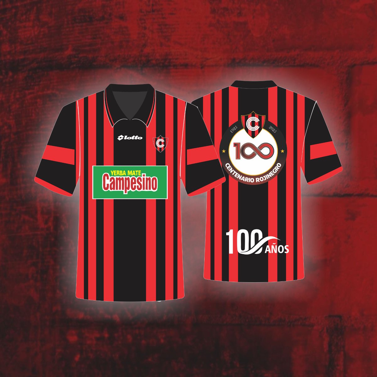 CAMISETA DEL CENTENARIO! 🔴⚫️💯
No te quedes sin tu camiseta del Centenario Rojinegro, camiseta retro de cuando estuvimos en Primera Division con detalles del Centenario. Precio 120.000 Gs.
Pedidos al Whatsapp wa.me/595992983028